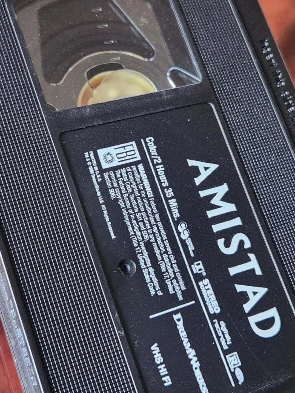 Amistad - 1998 - VHS movie
